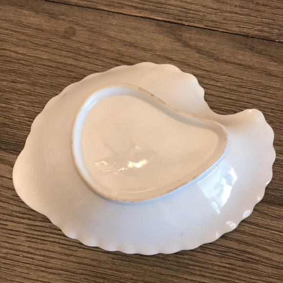 Vintage hand painted floral bowls keepsake what not dishes two signed R Allen - Picture 9 of 14